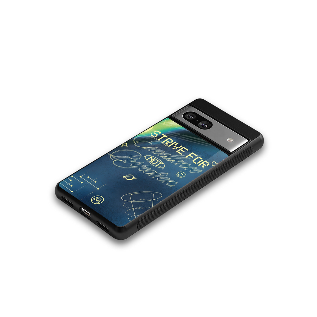 strive on back phone cover | glass case for Google Pixel 7