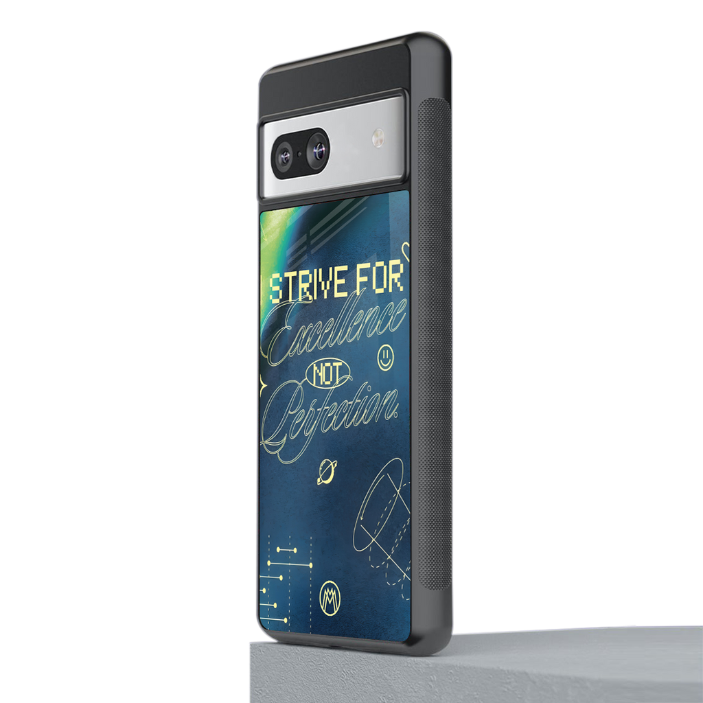 strive on back phone cover | glass case for Google Pixel 7A