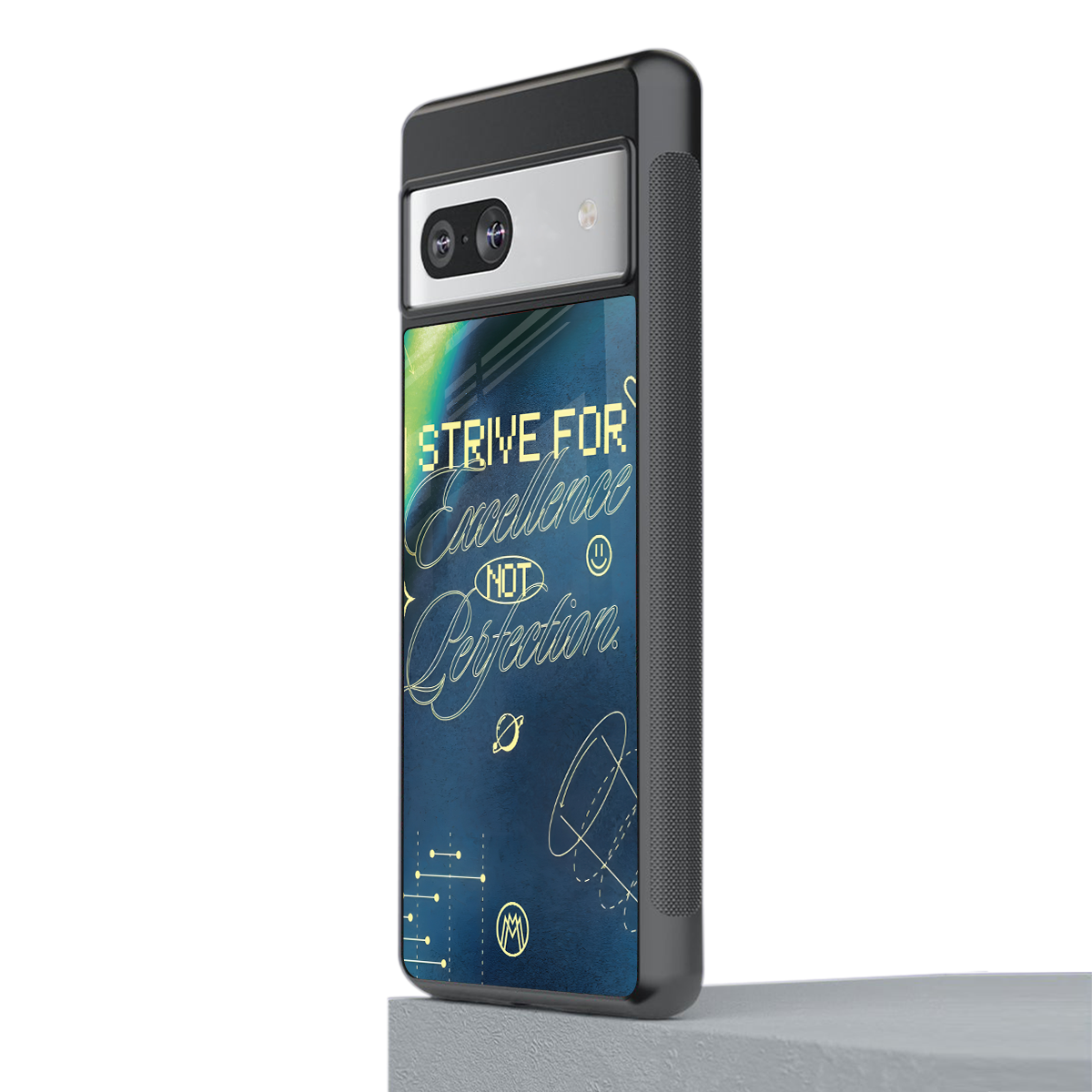 strive on back phone cover | glass case for Google Pixel 7A