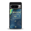 strive on back phone cover | glass case for google pixel 8 pro
