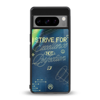 strive on back phone cover | glass case for google pixel 8 pro