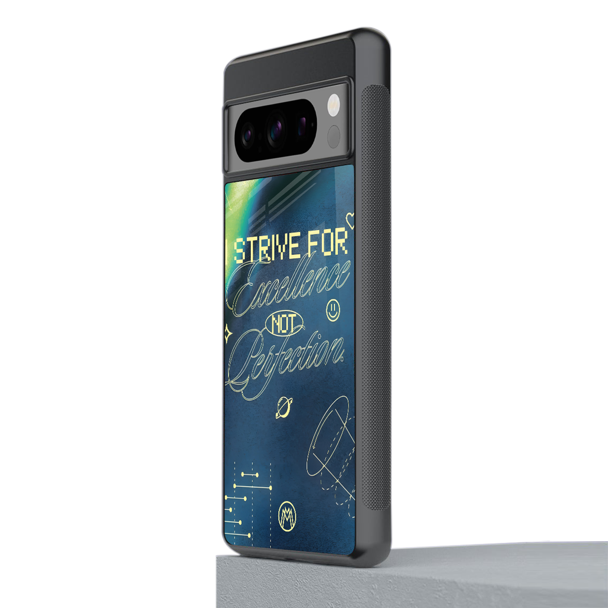 strive on back phone cover | glass case for google pixel 8 pro