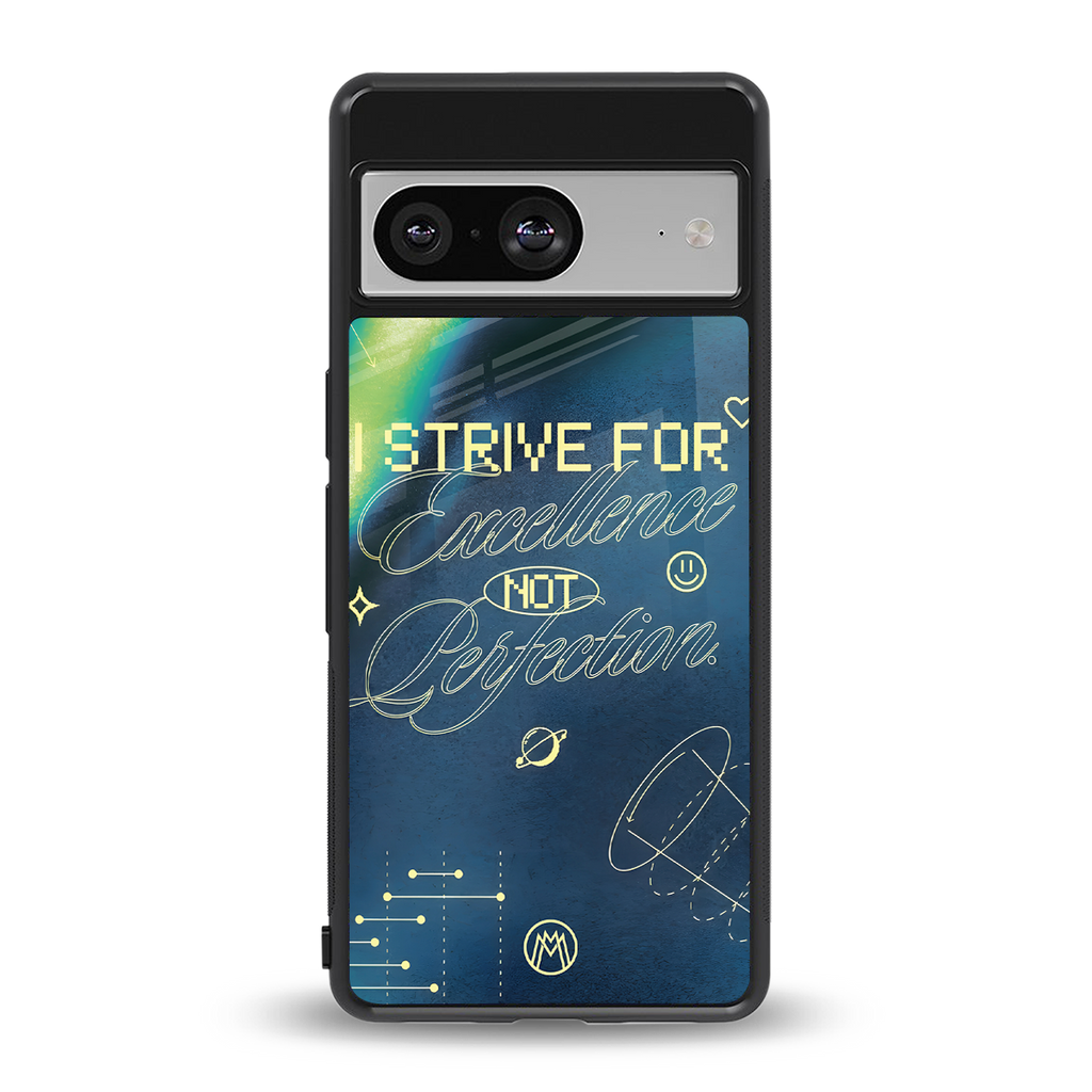 strive on back phone cover | glass case for Google Pixel 8