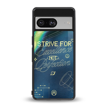 strive on back phone cover | glass case for Google Pixel 8