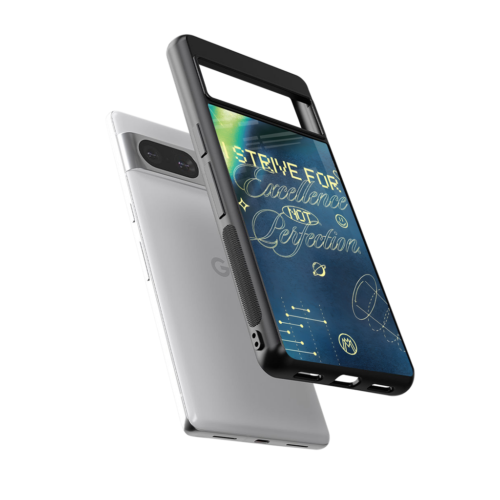 strive on back phone cover | glass case for Google Pixel 8