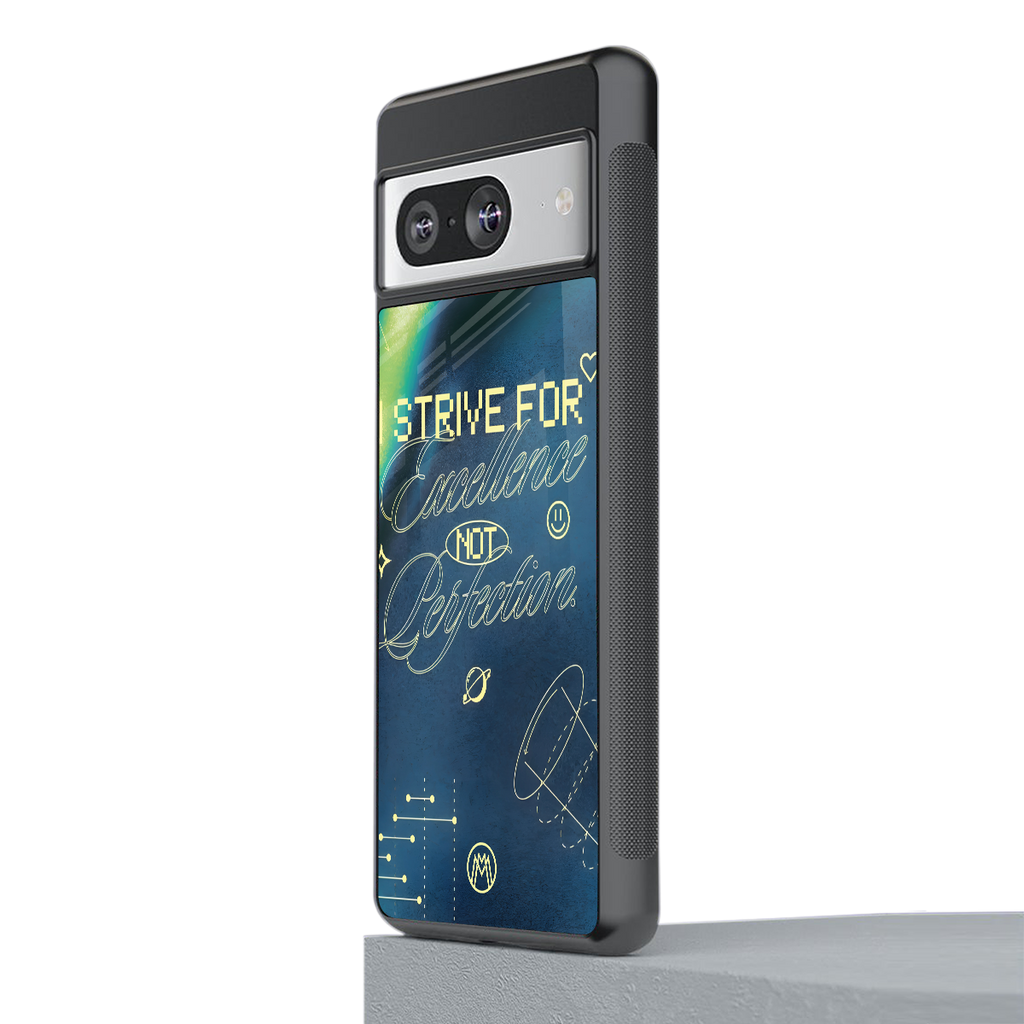 strive on back phone cover | glass case for Google Pixel 8