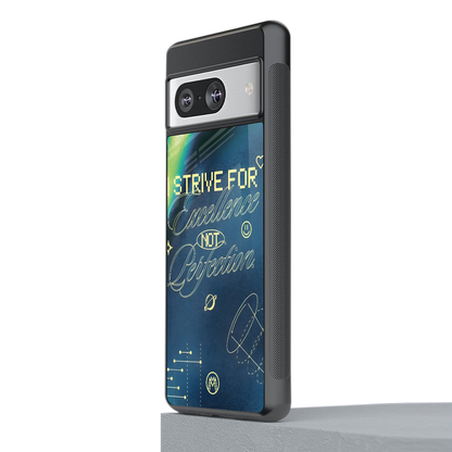 strive on back phone cover | glass case for Google Pixel 8