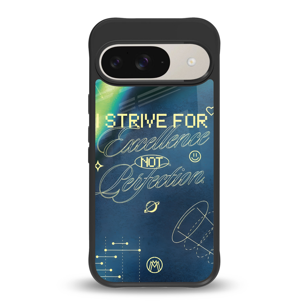 strive on back phone cover | glass case for google pixel 9