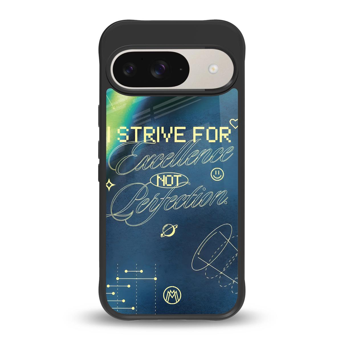 strive on back phone cover | glass case for google pixel 9
