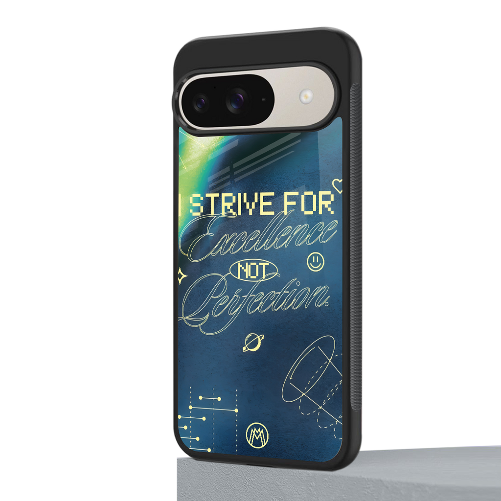 strive on back phone cover | glass case for google pixel 9