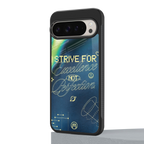 strive on back phone cover | glass case for google pixel 9 pro