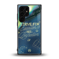 strive on back phone cover | glass case for samsung galaxy s23 ultra