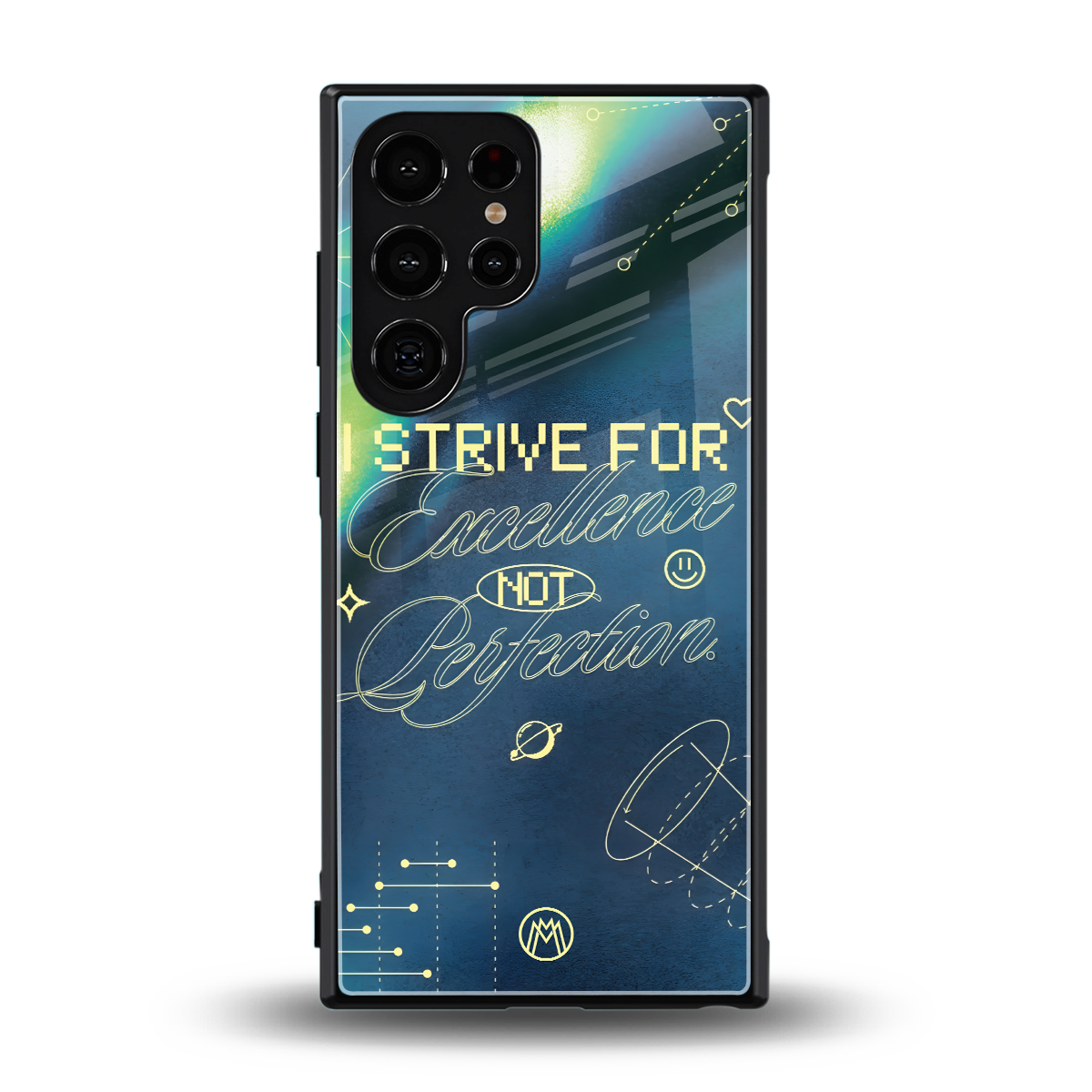 strive on back phone cover | glass case for samsung galaxy s23 ultra