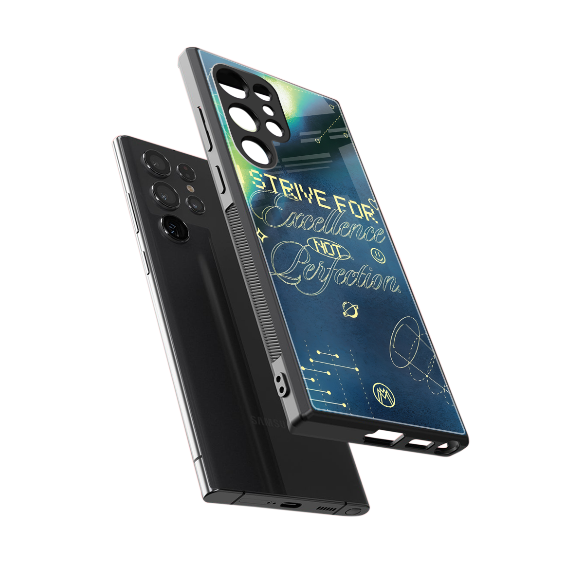 strive on back phone cover | glass case for samsung galaxy s23 ultra