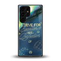 strive on back phone cover | glass case for samsung galaxy s25 ultra