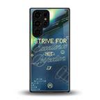 strive on back phone cover | glass case for samsung galaxy s25 ultra