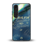 strive on back phone cover | glass case for samsung galaxy s24 plus