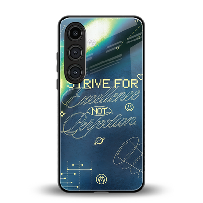 strive on back phone cover | glass case for samsung galaxy s23