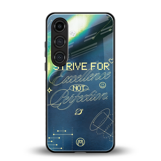 strive on back phone cover | glass case for samsung galaxy s23