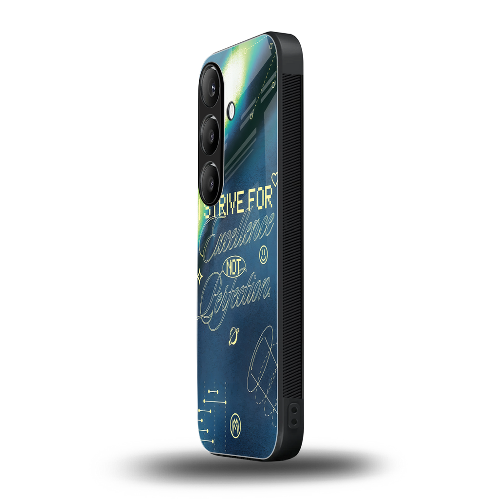 strive on back phone cover | glass case for samsung galaxy s25