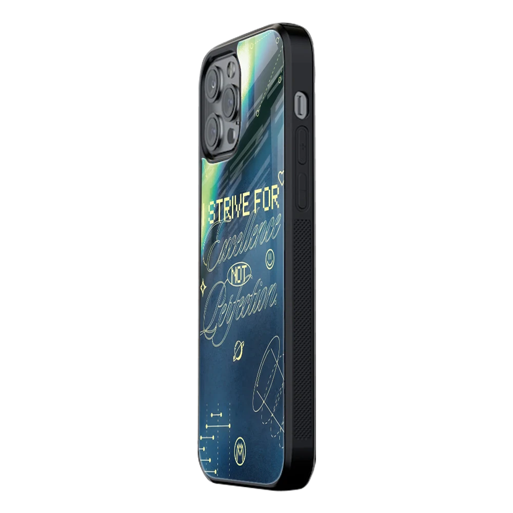 Slim Glass Back Phone Case for Multiple Brands – iPhone, Samsung, Redmi, OnePlus, Oppo, Vivo