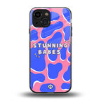 stunning babes back phone cover | glass case for iphone 13 mini