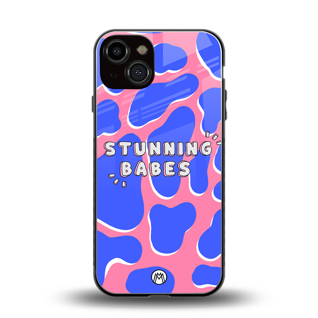stunning babes back phone cover | glass case for iphone 13
