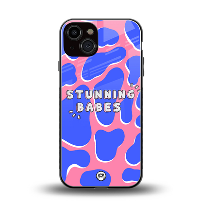 stunning babes back phone cover | glass case for iphone 13