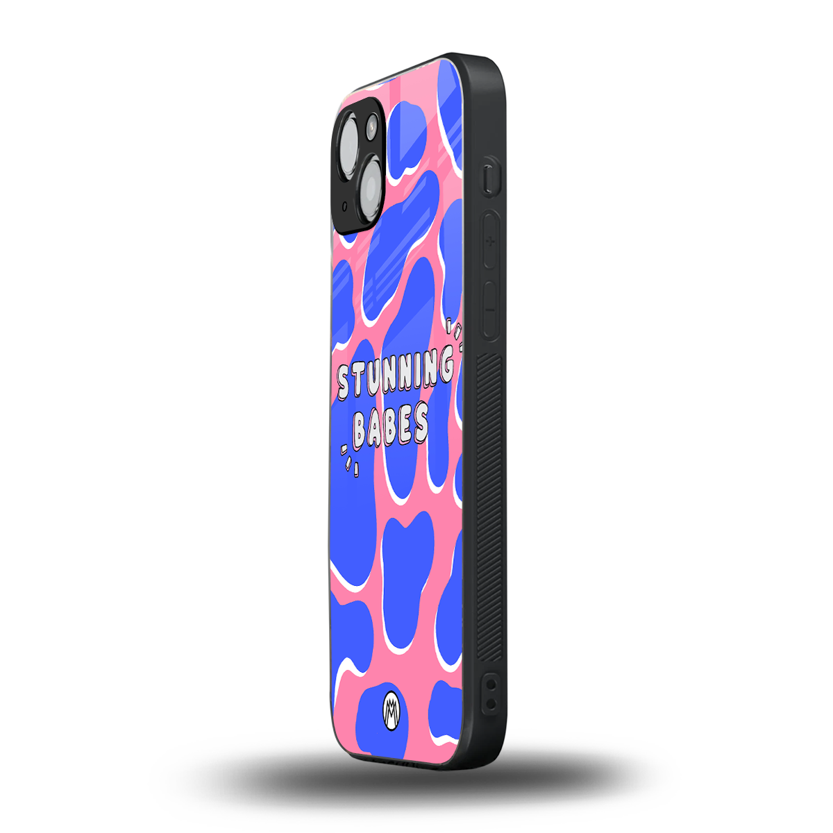 stunning babes back phone cover | glass case for iphone 15 plus