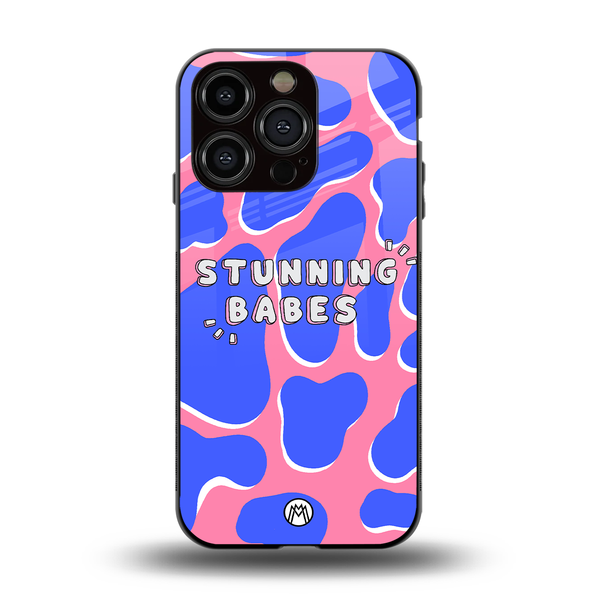 stunning babes back phone cover | glass case for iphone 15 pro