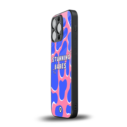 stunning babes back phone cover | glass case for iphone 14 pro