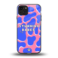 stunning babes back phone cover | glass case for iphone 15
