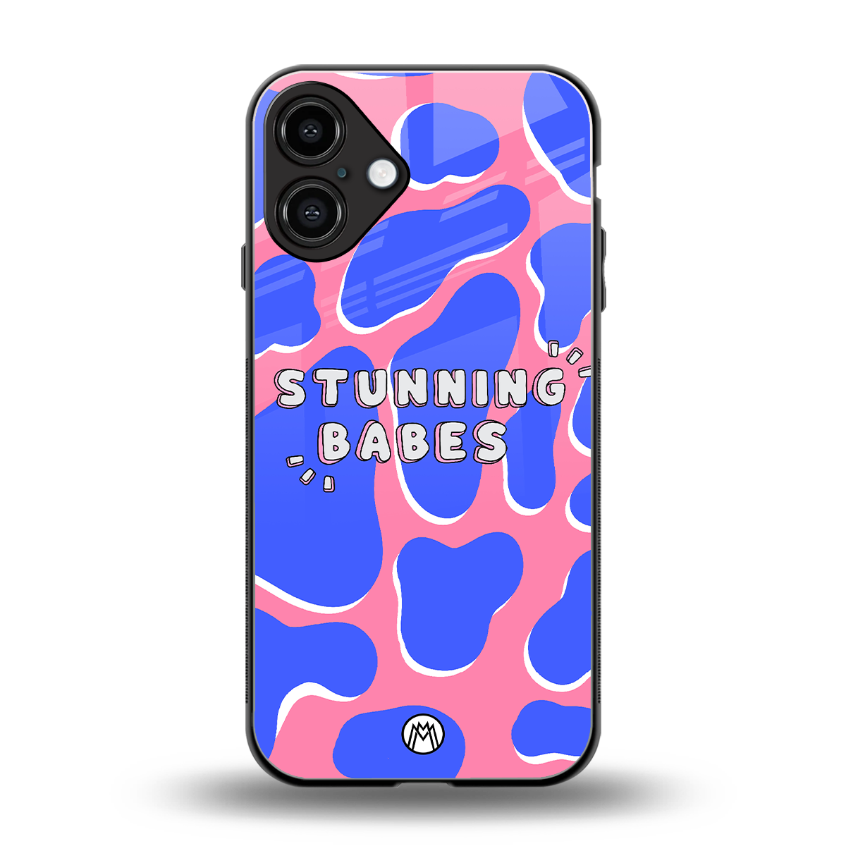 stunning babes back phone cover | glass case for iphone 16 plus