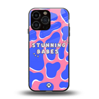 stunning babes back phone cover | glass case for iphone 16 pro max