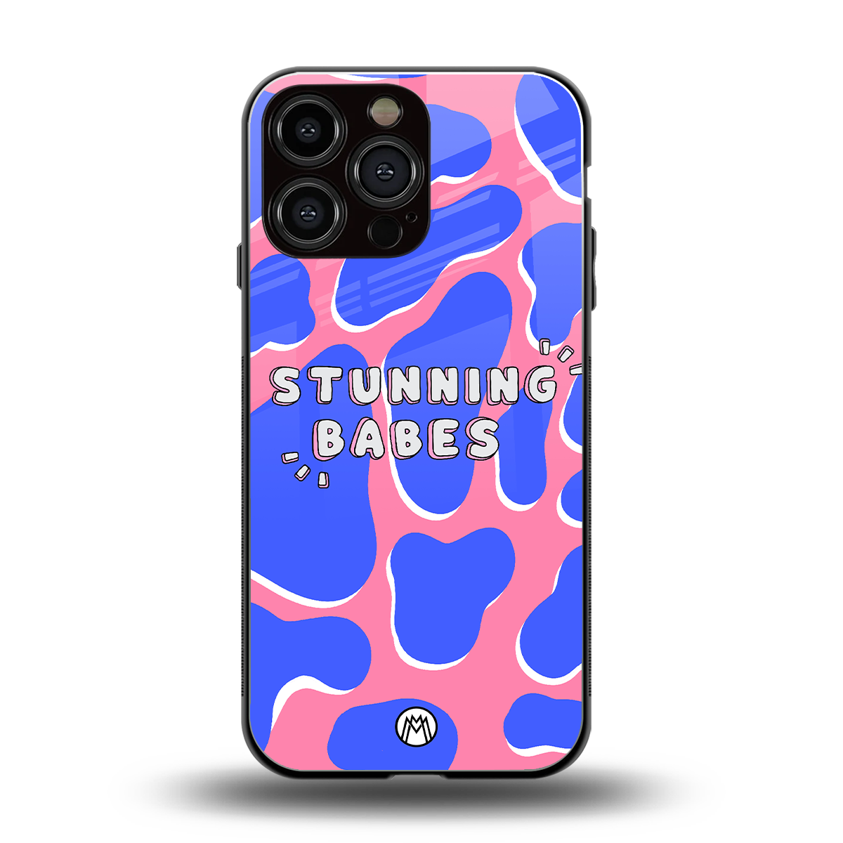 stunning babes back phone cover | glass case for iphone 16 pro max