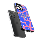 stunning babes back phone cover | glass case for iphone 16 pro max