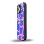 stunning babes back phone cover | glass case for iphone 16 pro max