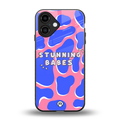 stunning babes back phone cover | glass case for iphone 16