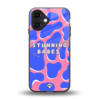 stunning babes back phone cover | glass case for iphone 16