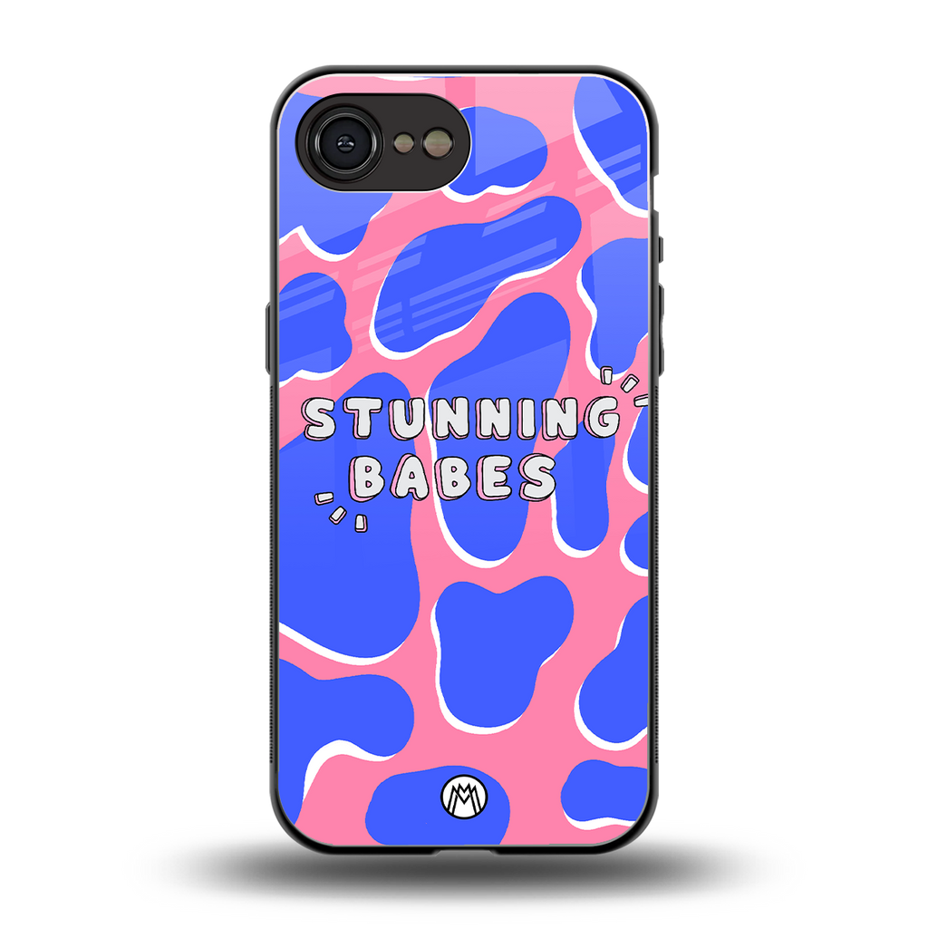 stunning babes back phone cover | glass case for iphone 16e