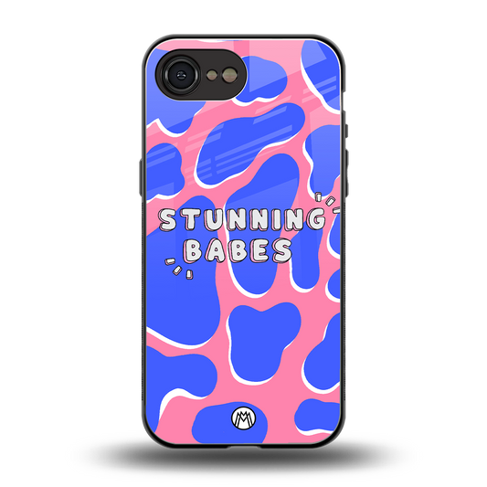 stunning babes back phone cover | glass case for iphone 16e