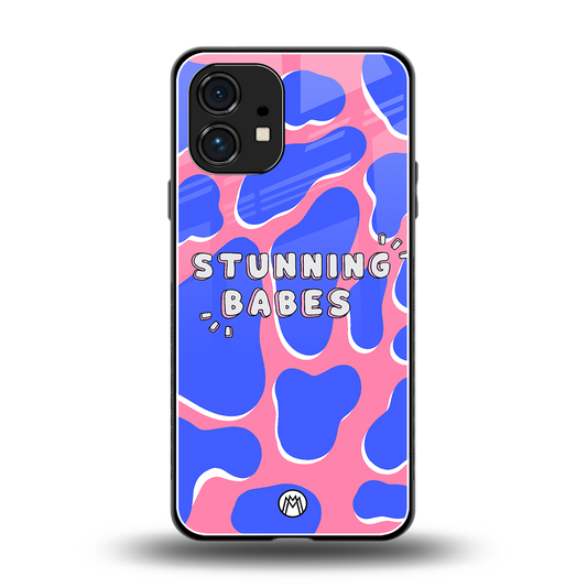 stunning babes back phone cover | glass case for nothing phone 1