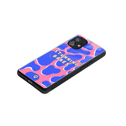 stunning babes back phone cover | glass case for nothing phone 1