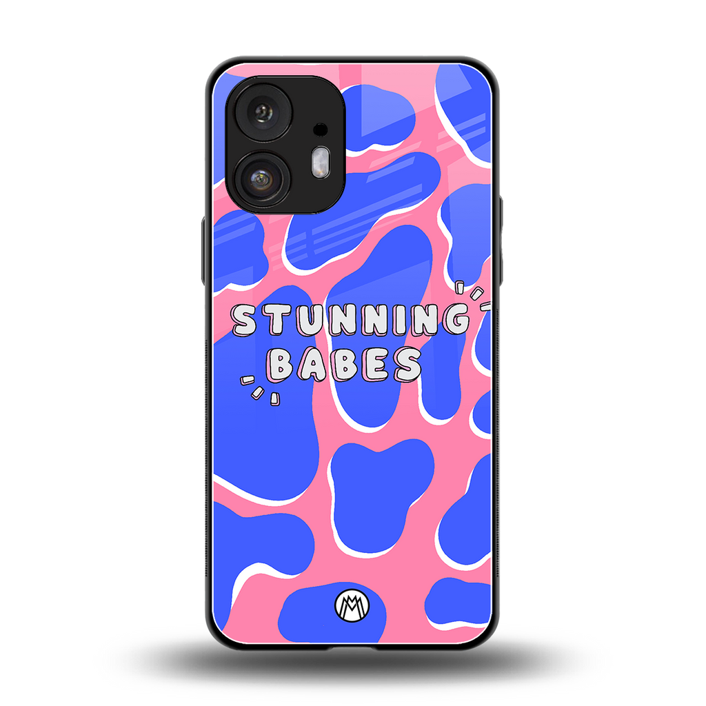 stunning babes back phone cover | glass case for nothing phone 2