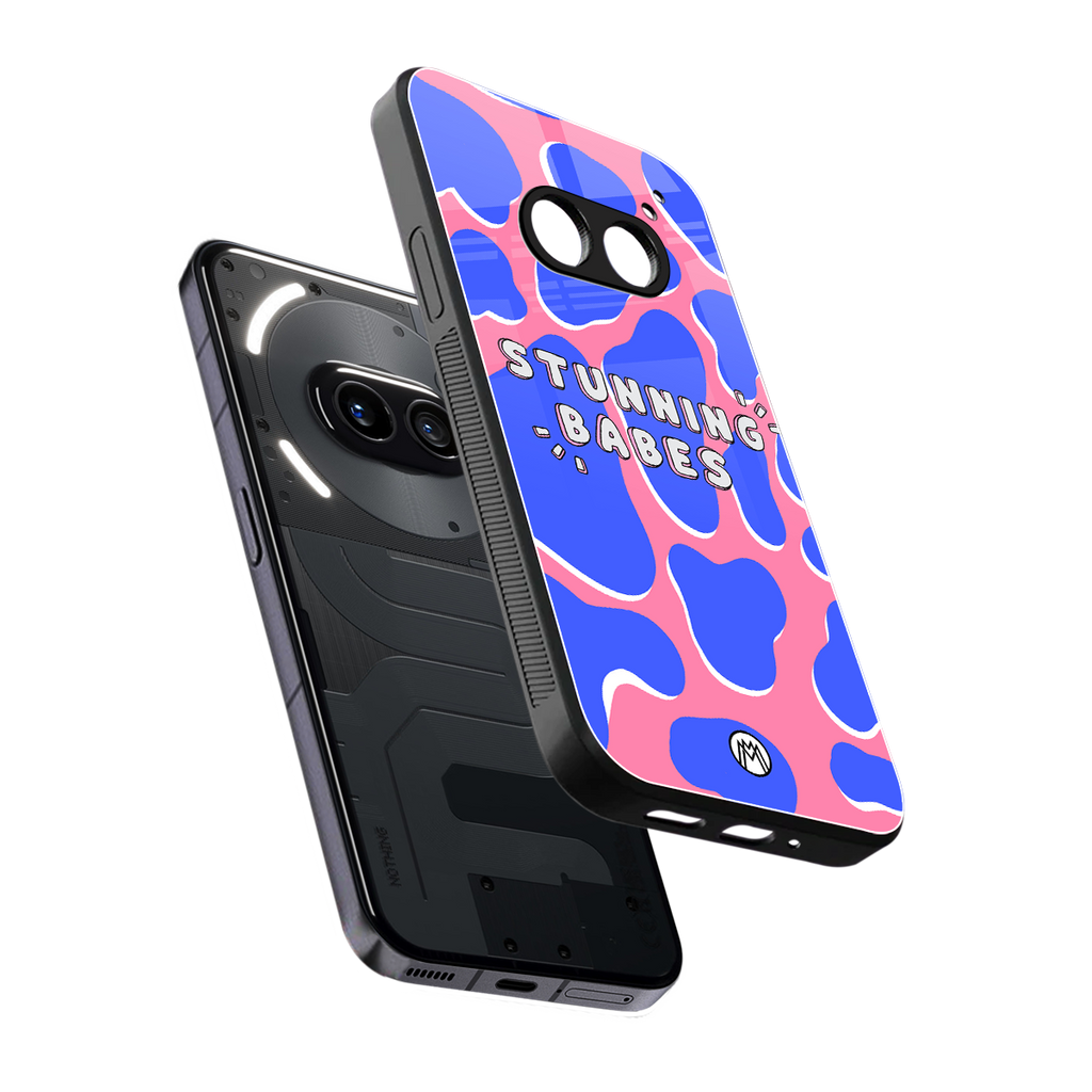 stunning babes back phone cover | glass case for nothing phone 2a