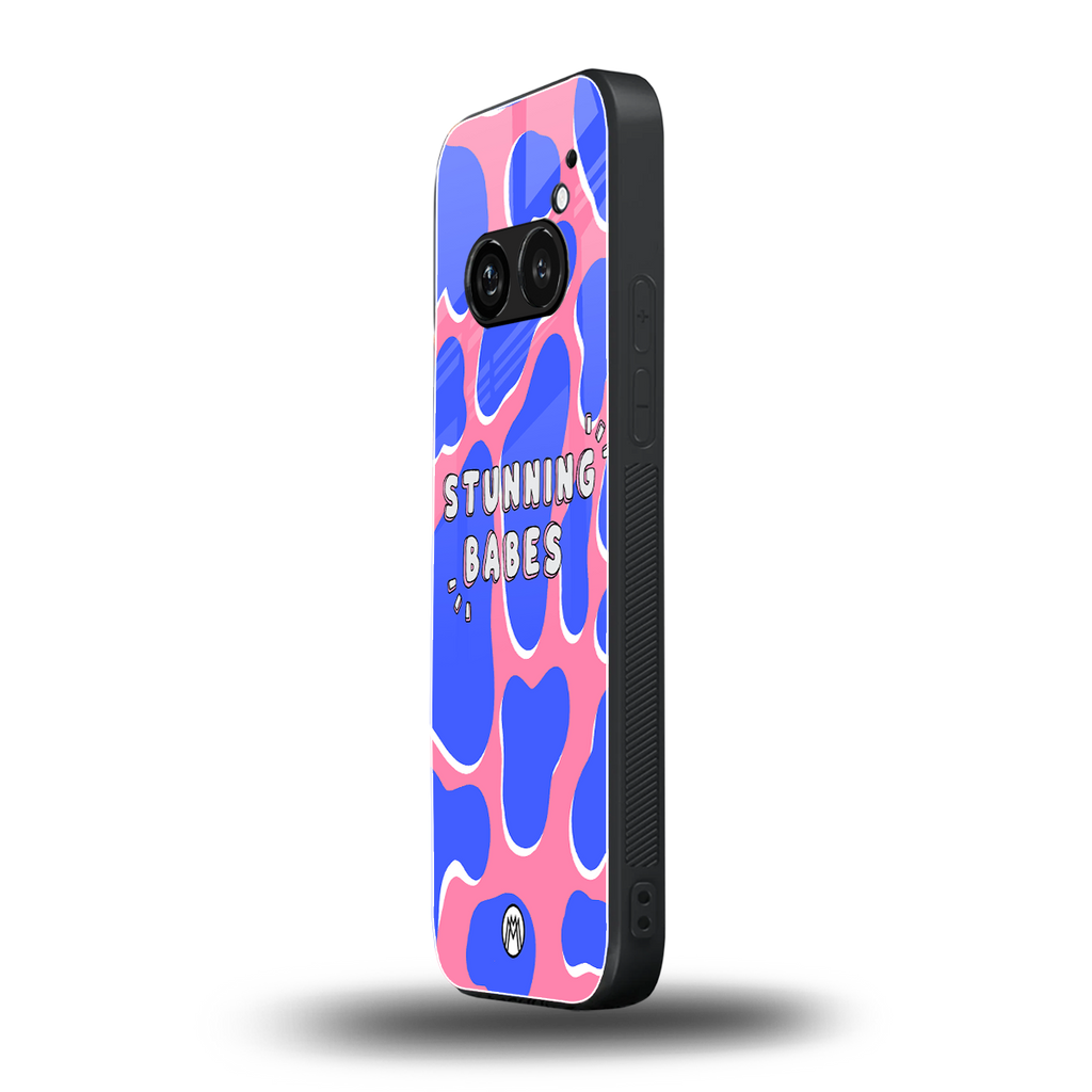 stunning babes back phone cover | glass case for nothing phone 2a