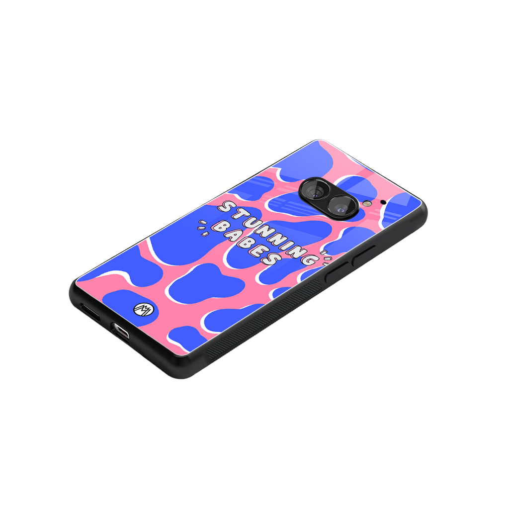 stunning babes back phone cover | glass case for nothing phone 2a
