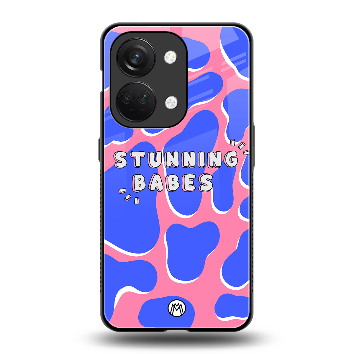 stunning babes back phone cover | glass case for oneplus nord 3