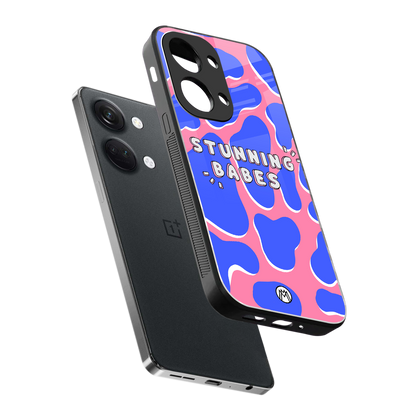stunning babes back phone cover | glass case for oneplus nord 3