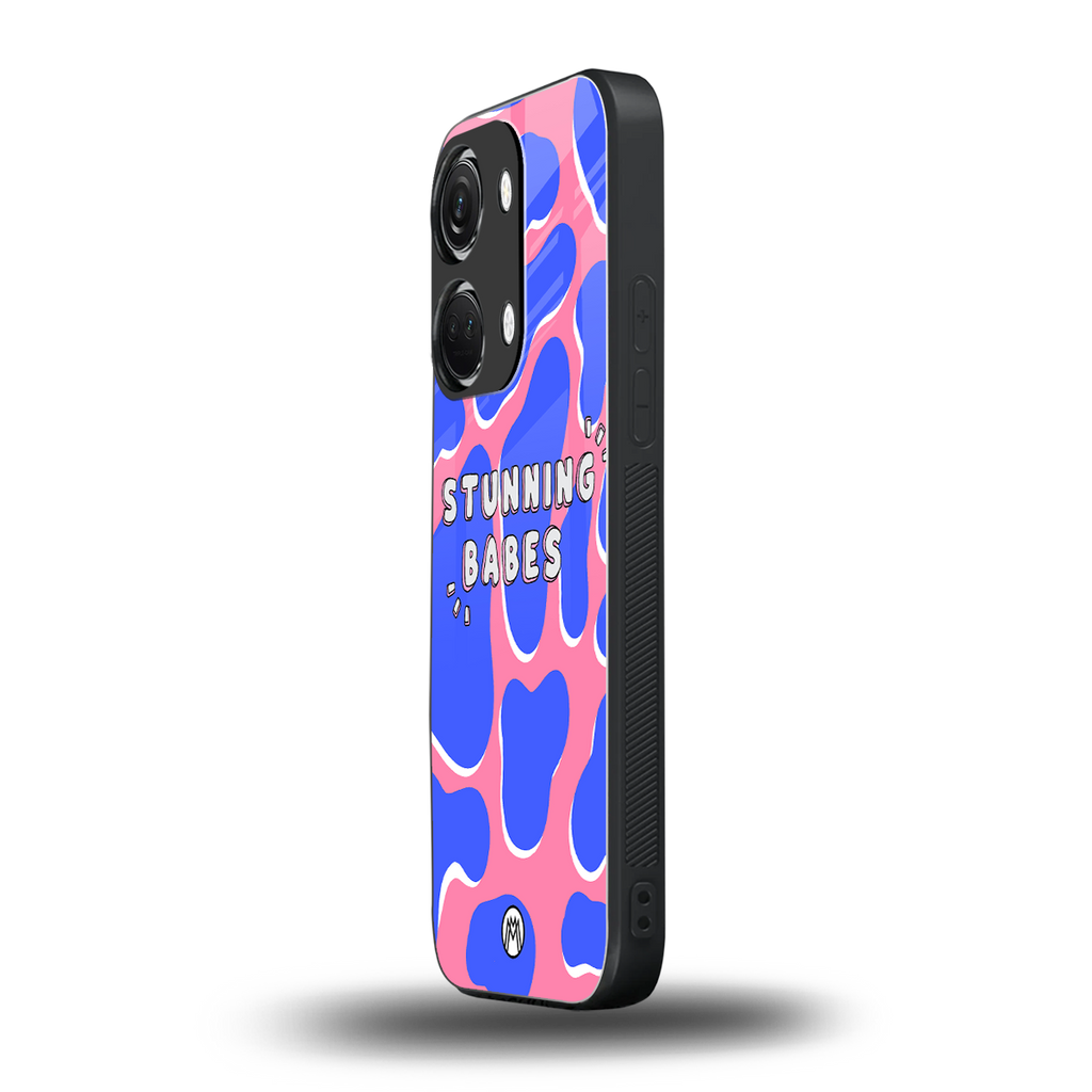 stunning babes back phone cover | glass case for oneplus nord 3